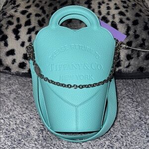 I found one!!! Tiffany & Co. Blue Leather Women's Bag